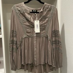 Miss me boho shirt NWT